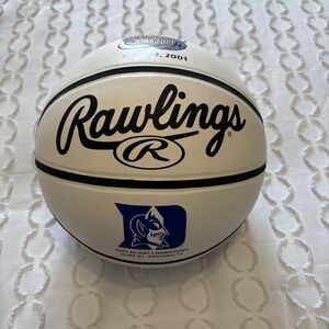 Duke Blue Devils 2001 NCAA Champions collectible basketball
